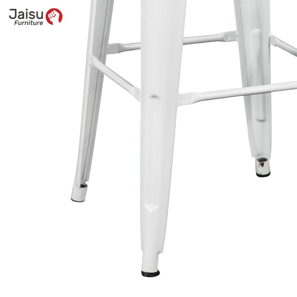  เก้าอี้บาร์ Jaisu รุ่น 801 ขนาด 76.2 ซม. สีขาว